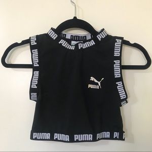 Puma Cropped Sheer Top